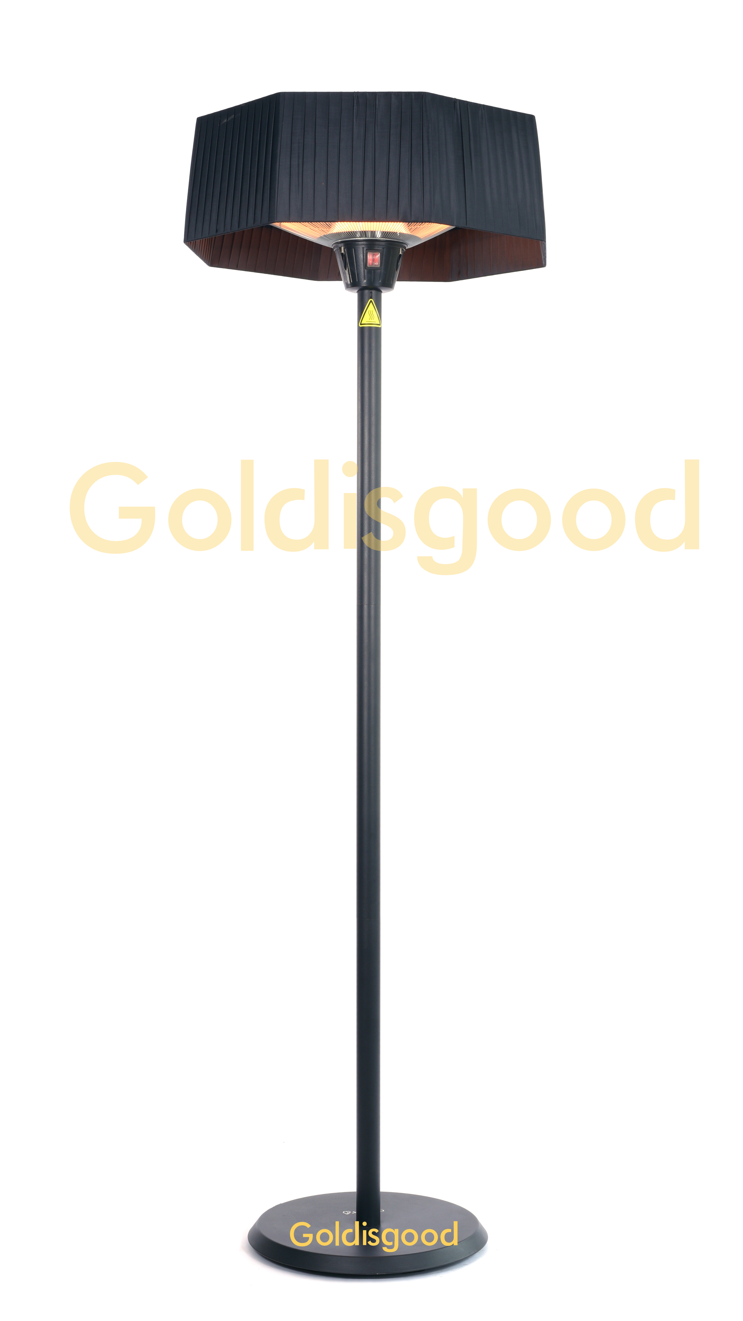 High ceiling factory radiator