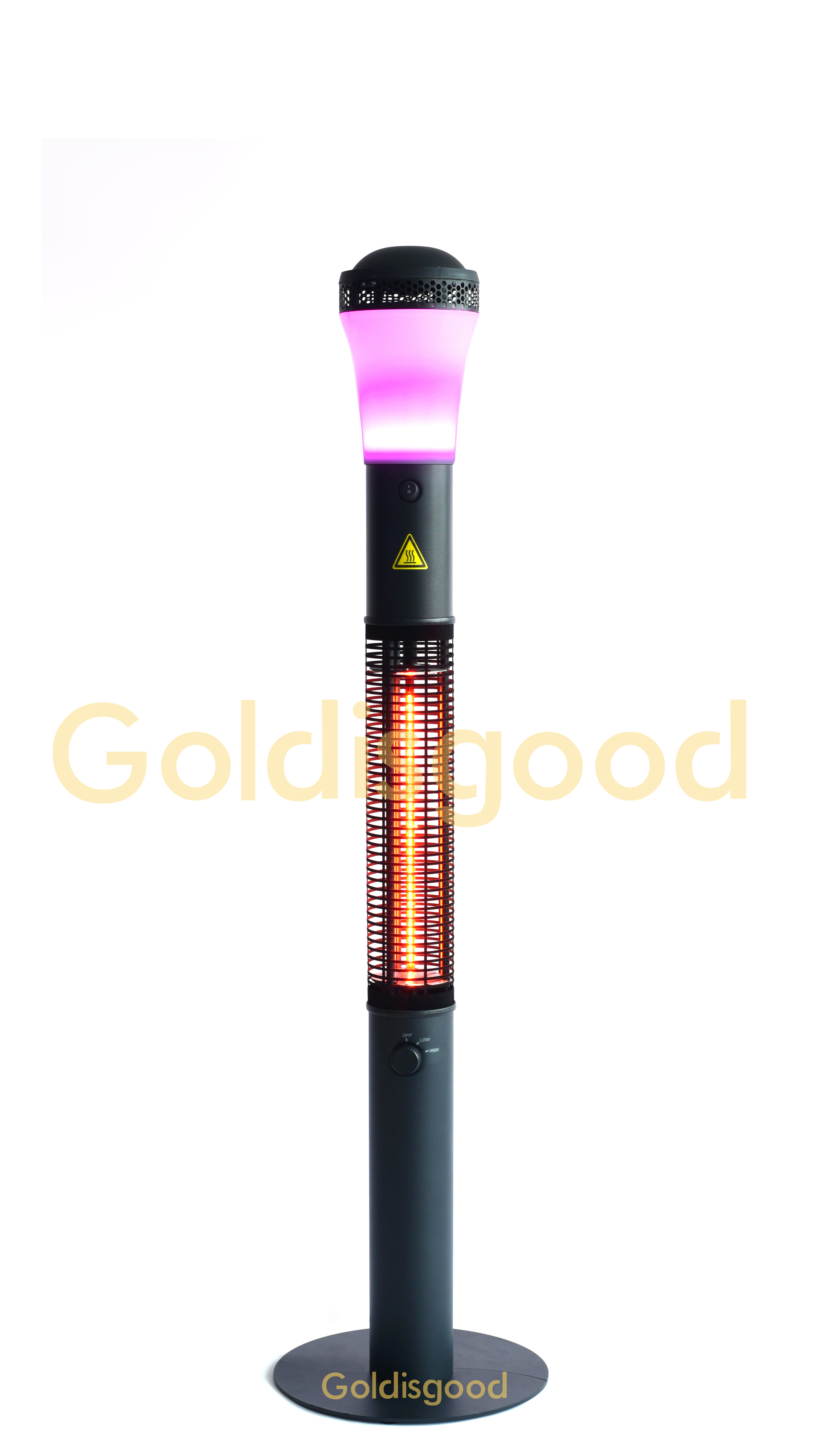 Halogen heater bulb