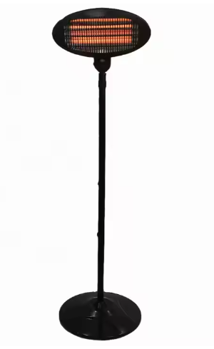 Tip over protection heater