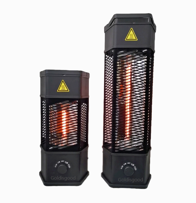 Silent room heater